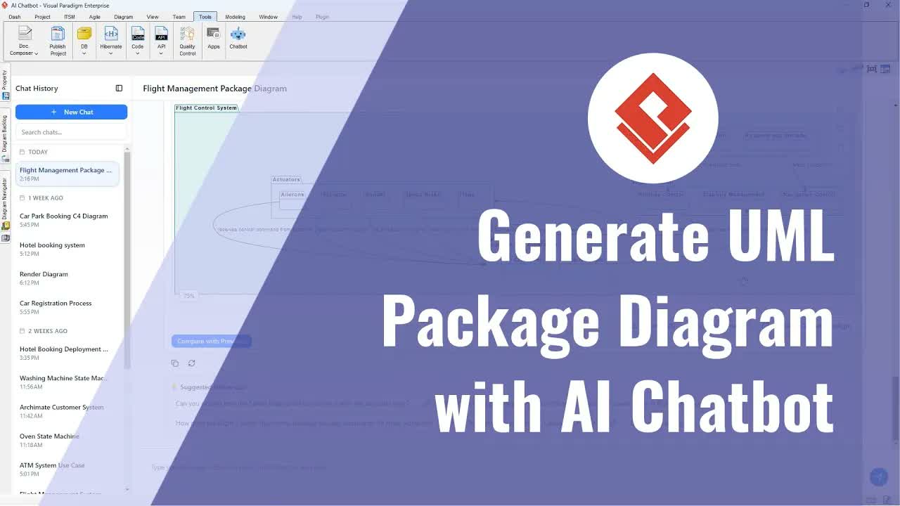 How to Create UML Package Diagrams Instantly with AI in Visual Paradigm