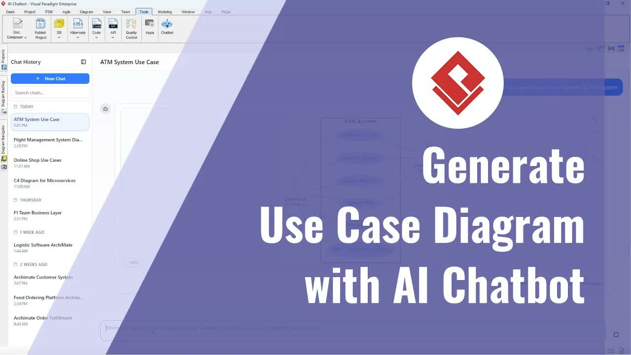 How to Create and Refine Use Case Diagrams with Visual Paradigm AI Chatbot