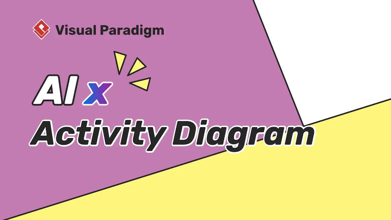 How to Generate UML Activity Diagrams using Visual Paradigm AI