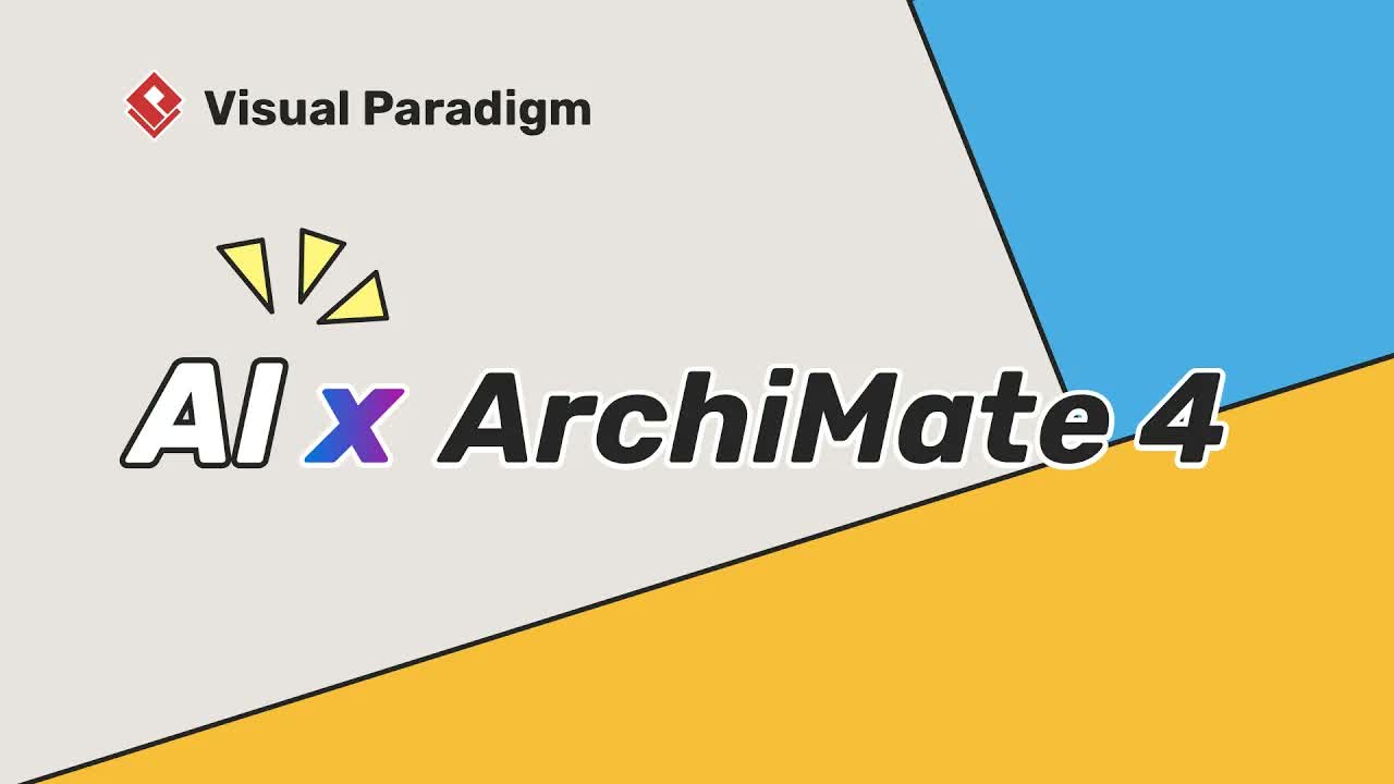 How to Generate ArchiMate 4 Enterprise Architecture Diagrams Using AI in Visual Paradigm