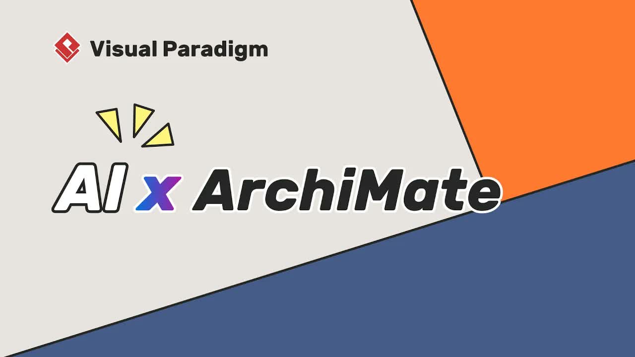How to Generate ArchiMate Diagrams using Visual Paradigm AI