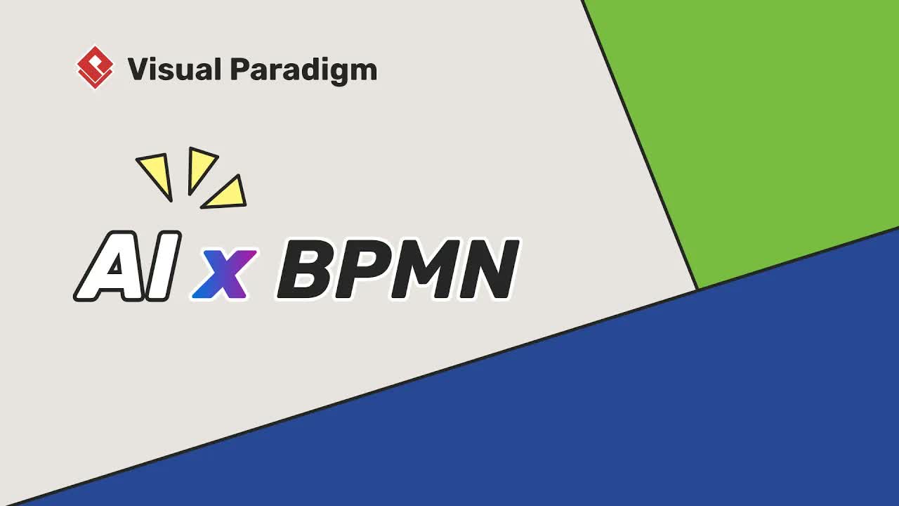 How to Generate BPMN Business Process Diagrams using Visual Paradigm AI
