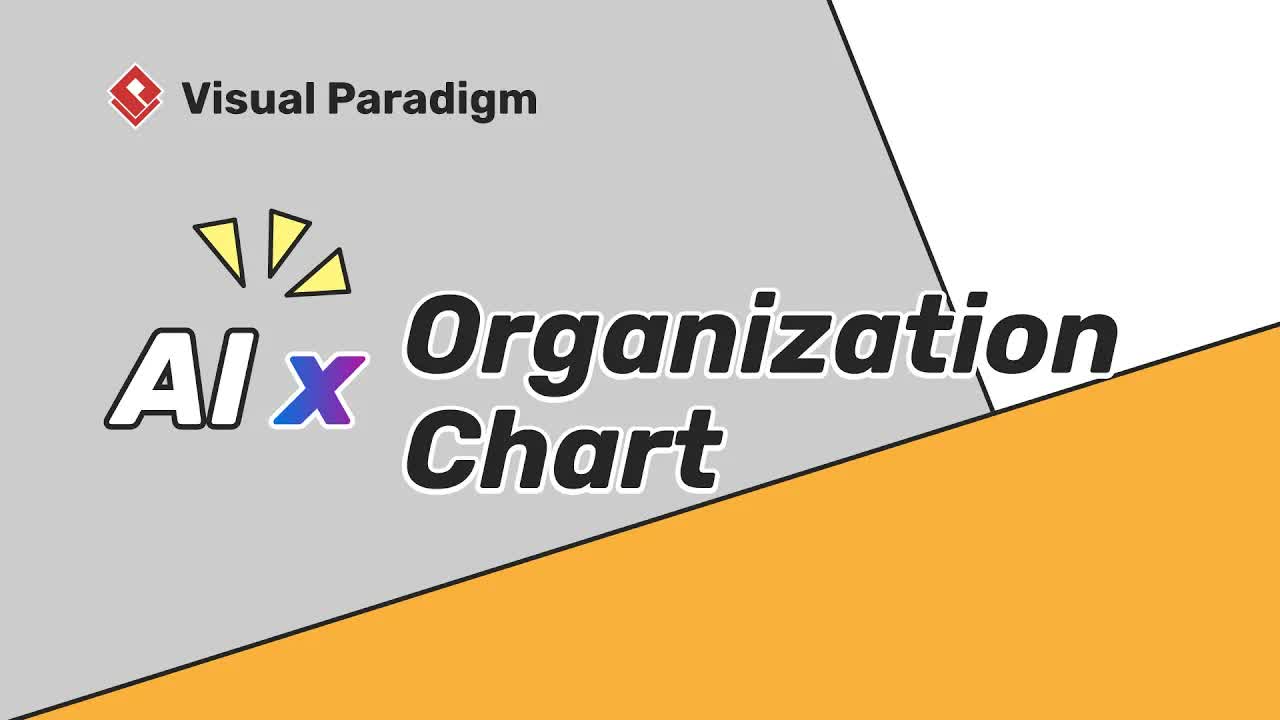 How to Generate Organization Charts using Visual Paradigm AI