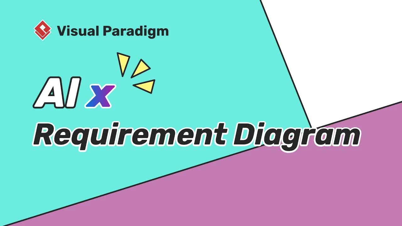 How to Generate SysML Requirement Diagrams using Visual Paradigm AI