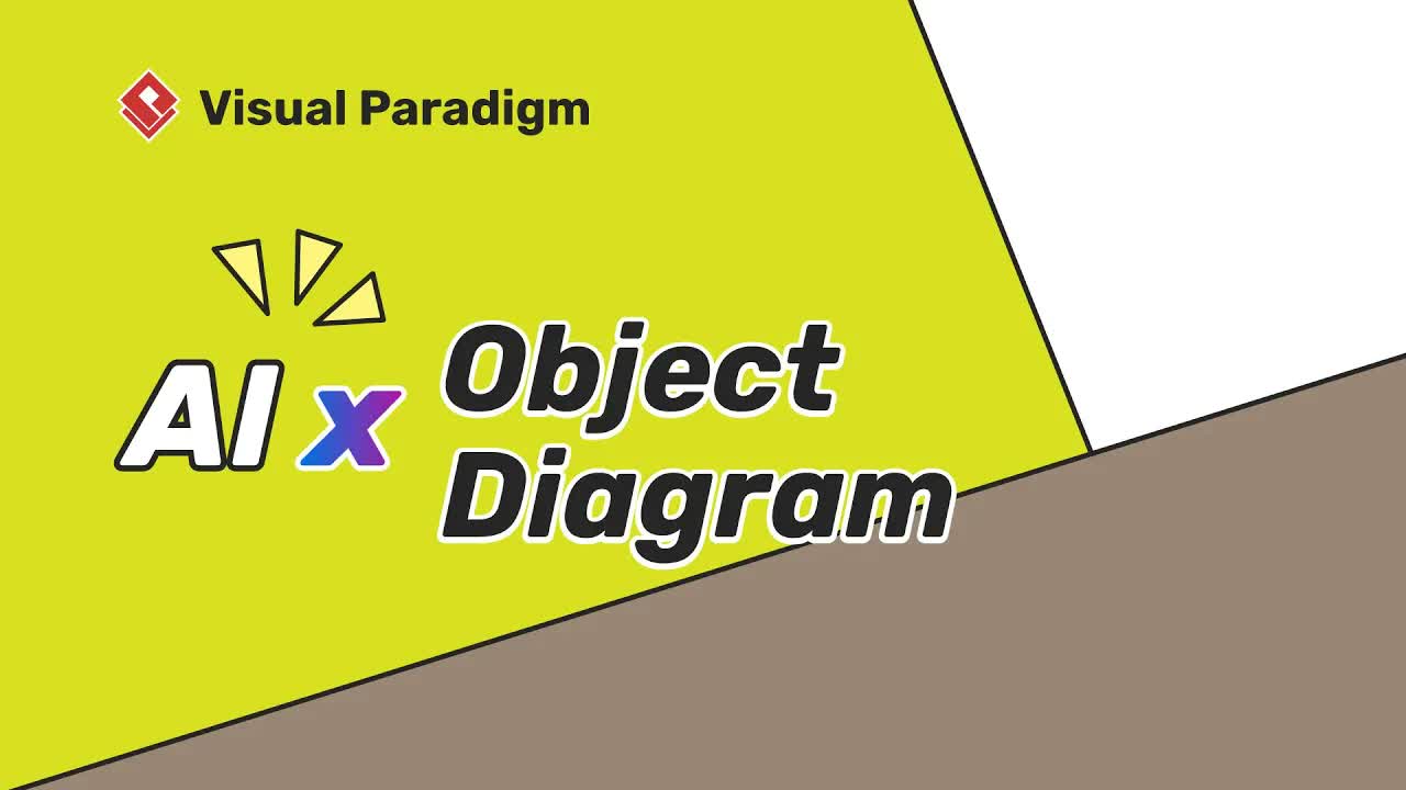 How to Generate UML Object Diagrams using Visual Paradigm AI