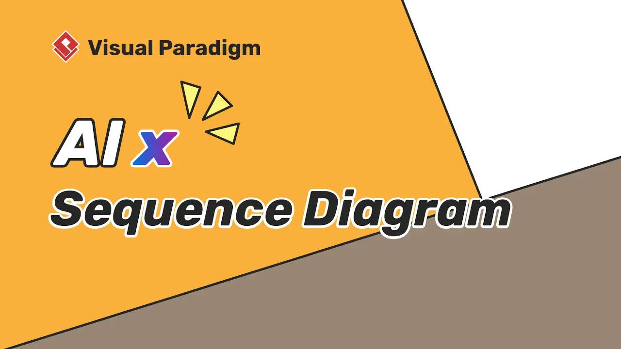 How to Generate UML Sequence Diagrams using Visual Paradigm AI
