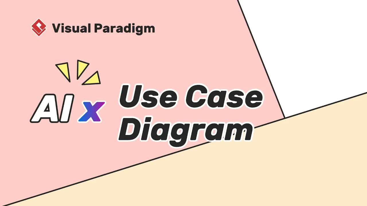 How to Generate UML Use Case Diagrams using Visual Paradigm AI