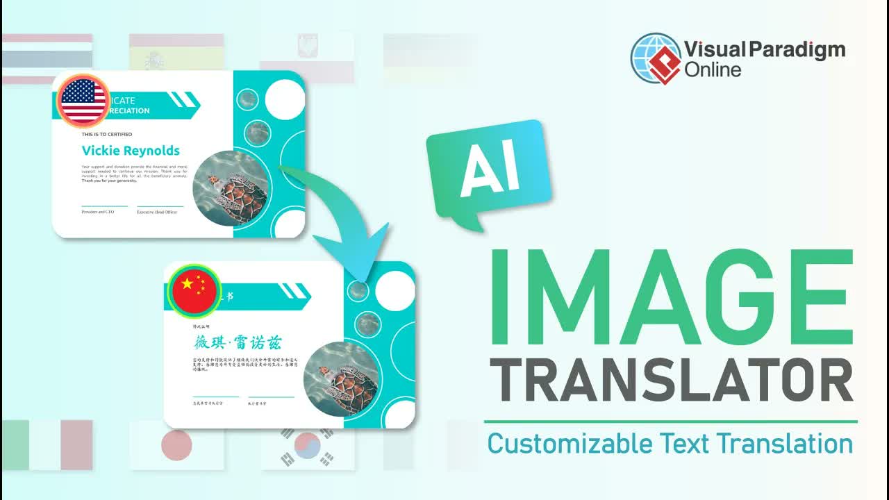 How to Translate Images and Edit Text Easily Using Visual Paradigm Online AI Image Translator