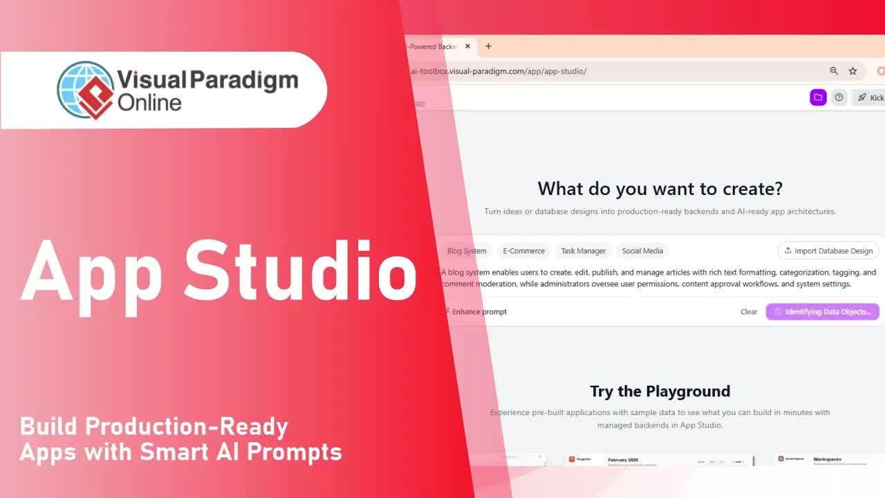 How to Build No-Code Data-Driven Applications with Visual Paradigm AI App Studio