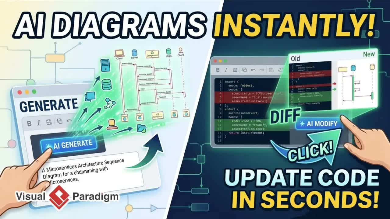 How to Generate and Edit Diagrams as Code using AI in VPasCode
