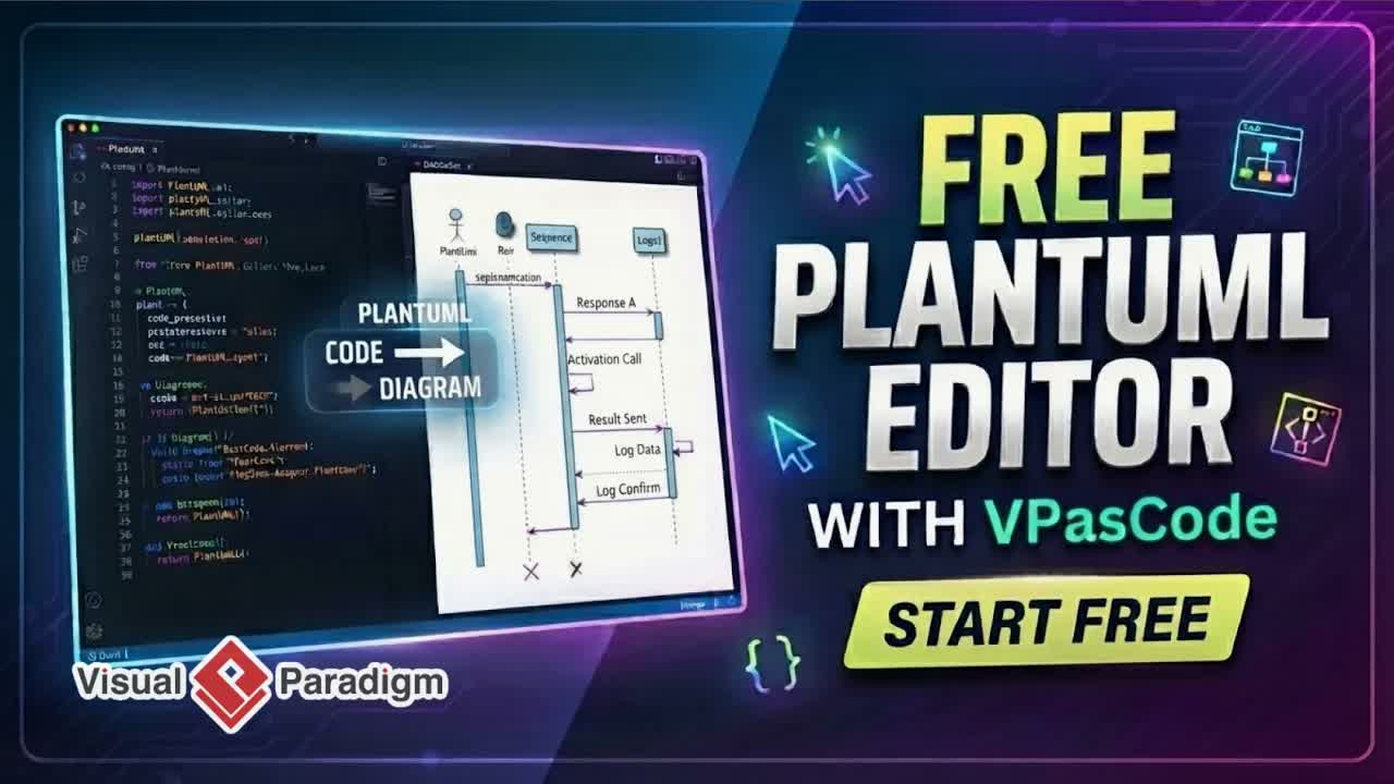 Free PlantUML Editor VPasCode AI Powered Diagram As Code